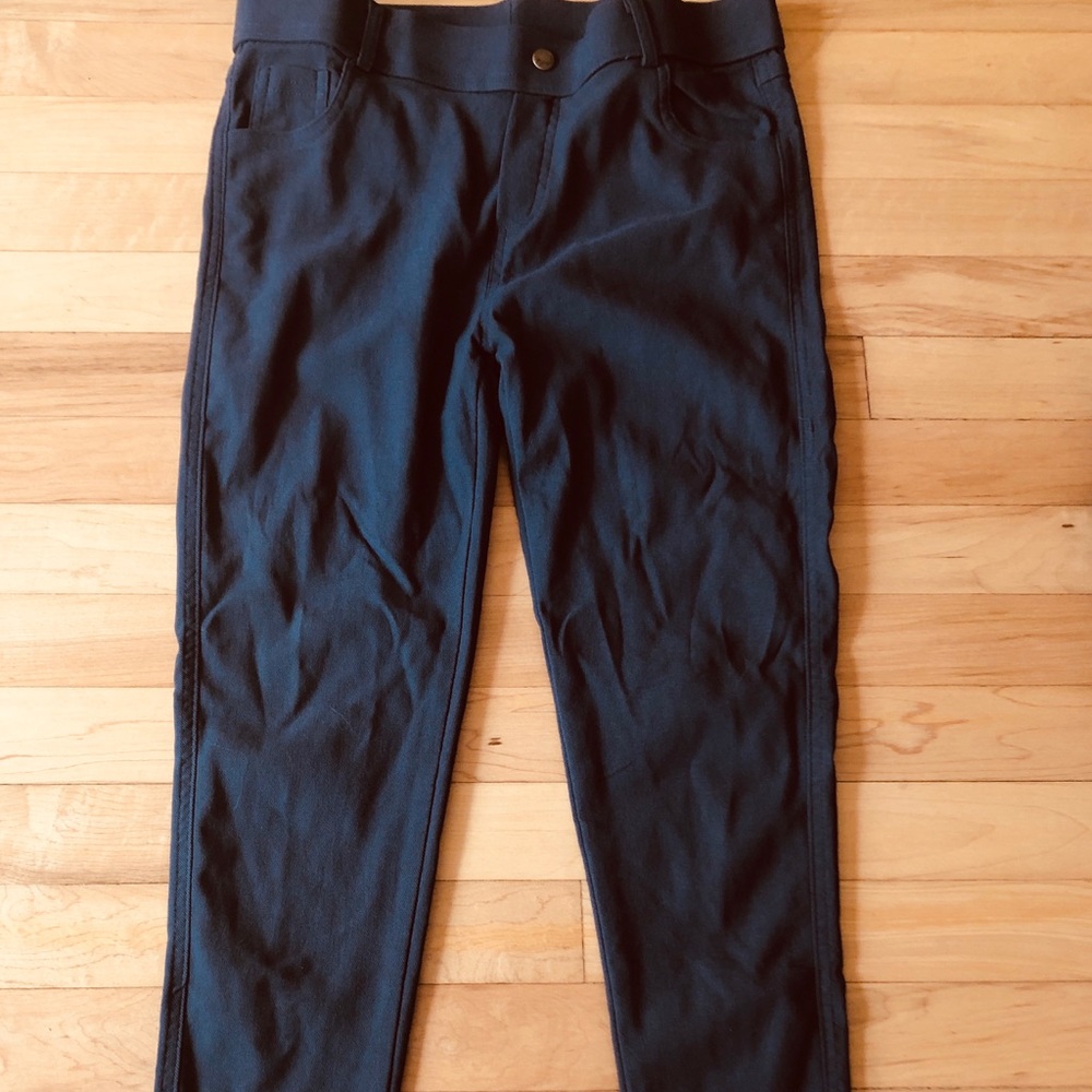 Skinny jeggins with lace design